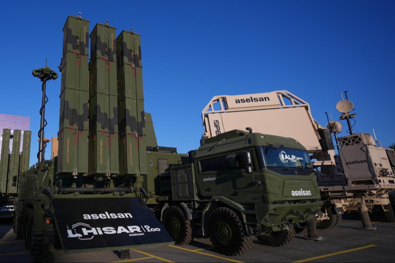 Steel Dome Components are seen in the photo in Ankara, Türkiye on Aug. 27, 2025. (AA Photo)