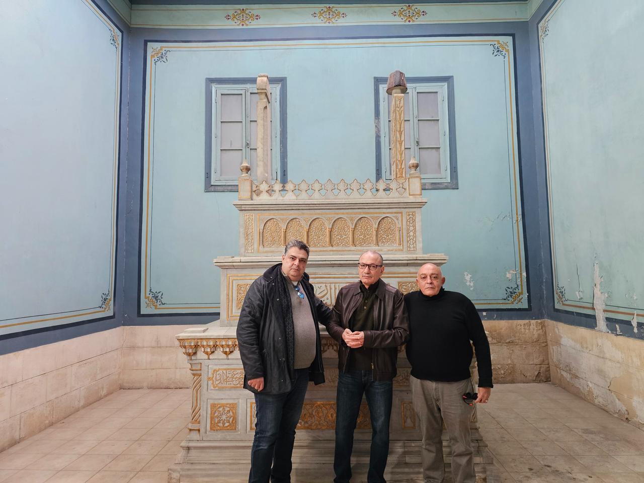 The Turkish Ambassador to Cairo visits the grave of Ali Sherif Pasha, the brother of Khalil Sherif Pasha, a former foreign minister, on January 4, 2026. (Photo via X/@TurkishCairoAmb)