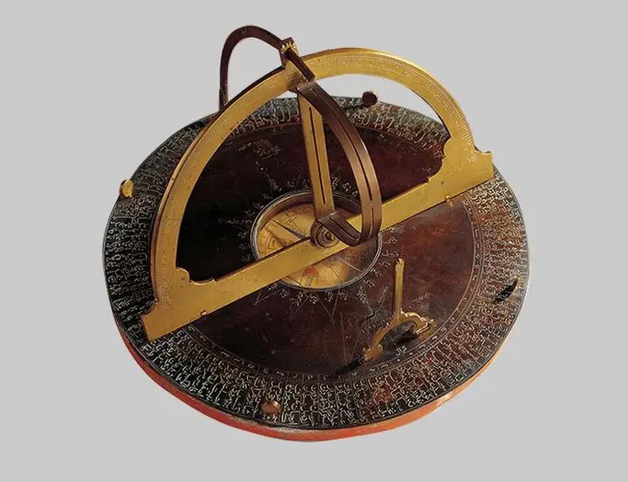 Daire-i Muaddel, an historical equatorial scientific instrument on display at the Rahmi M. Koç Museum