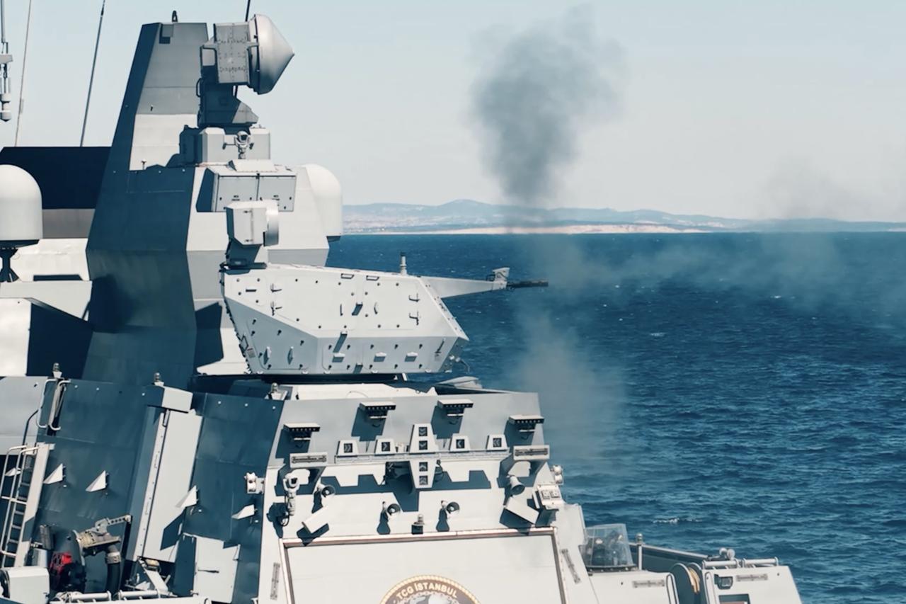 Aselsan Gokdeniz successfully completes live-fire test from TCG Istanbul 