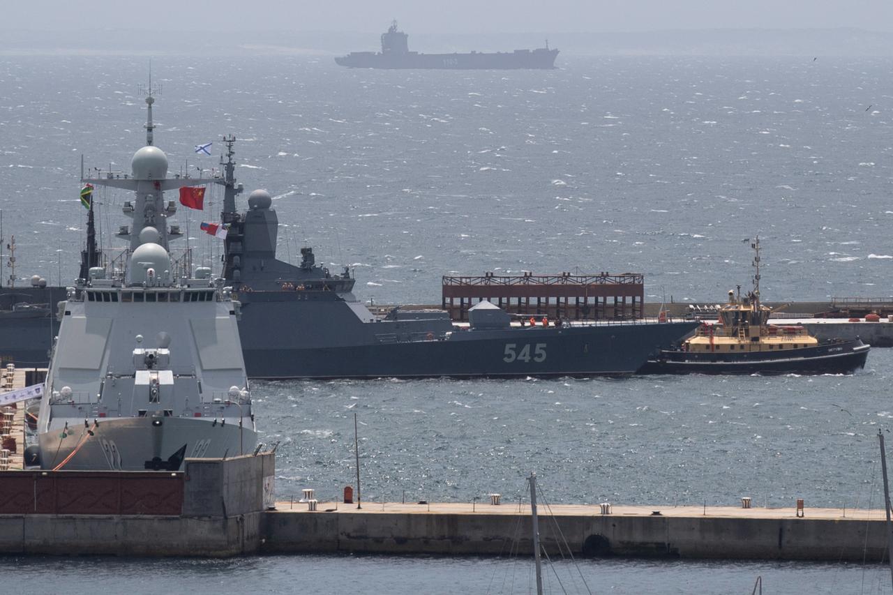 Joint military exercises between Iran, Russia and China as global tensions mount