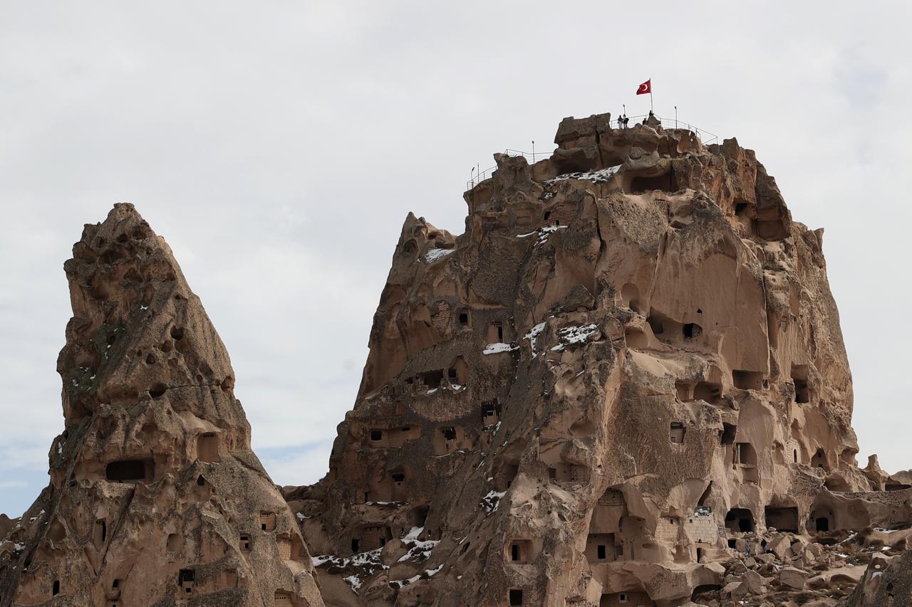 Preparations underway in Cappadocia for a record number of Chinese visitors, thanks to visa exemptions and the Year of the Horse. Nevsehir, Türkiye, January 9, 2025. (AA Photo)