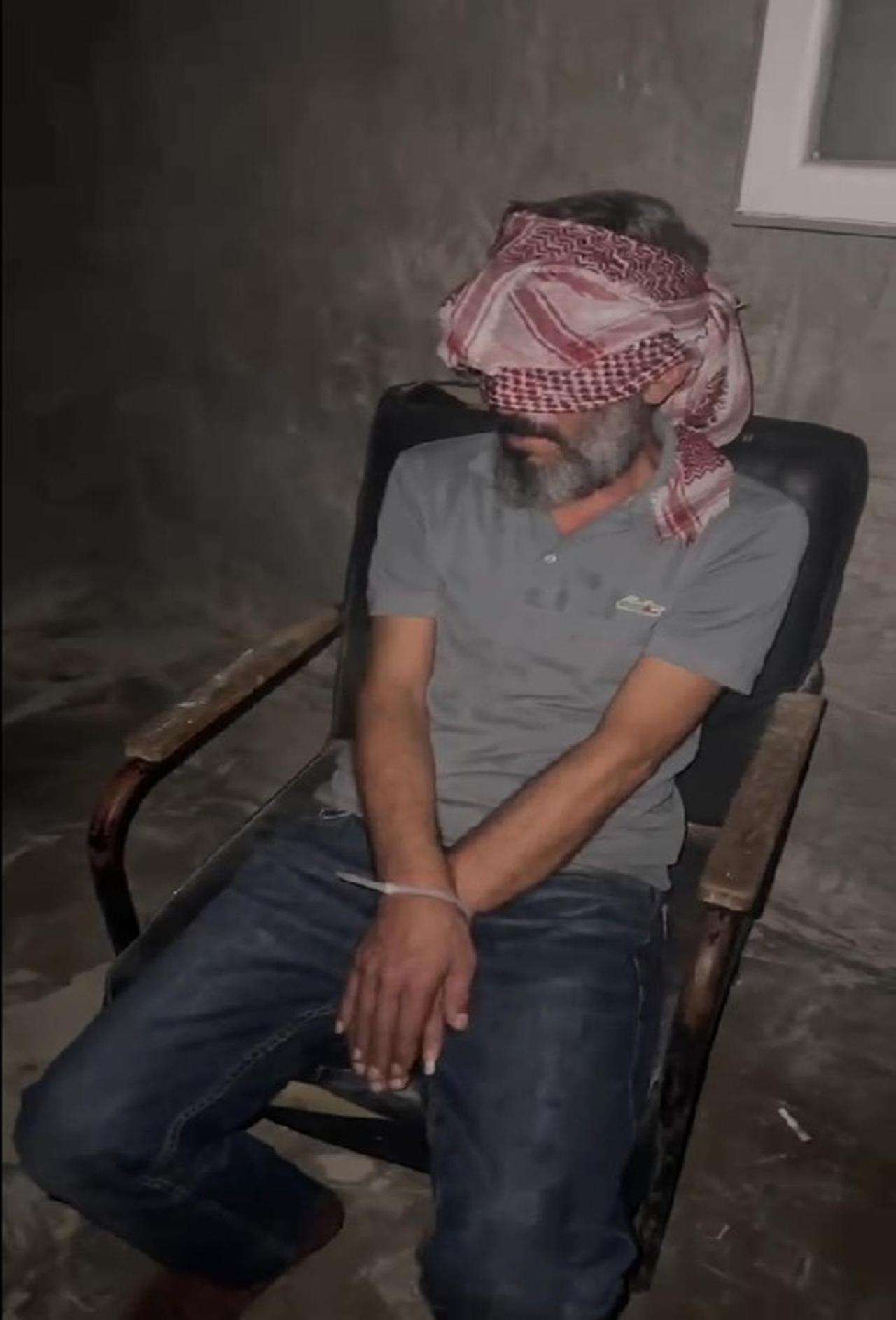 The photo shows Omar al-Khatib, a Syrian suspect in the 2013 Reyhanli bombing that killed 53 people, as he was preparing to flee to Europe by sea on Oct. 1, 2026. (AA Photo)