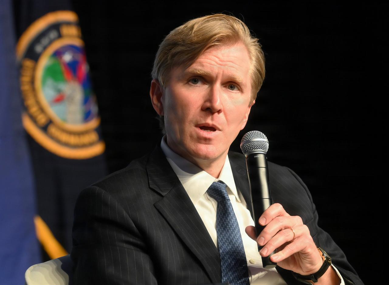 Elbridge Colby, Under Secretary of War for Policy, speaks during the U.S. Strategic Command’s Deterrence Symposium in Omaha, Nebraska, on August 5, 2026. (Photo via U.S. Air Force)