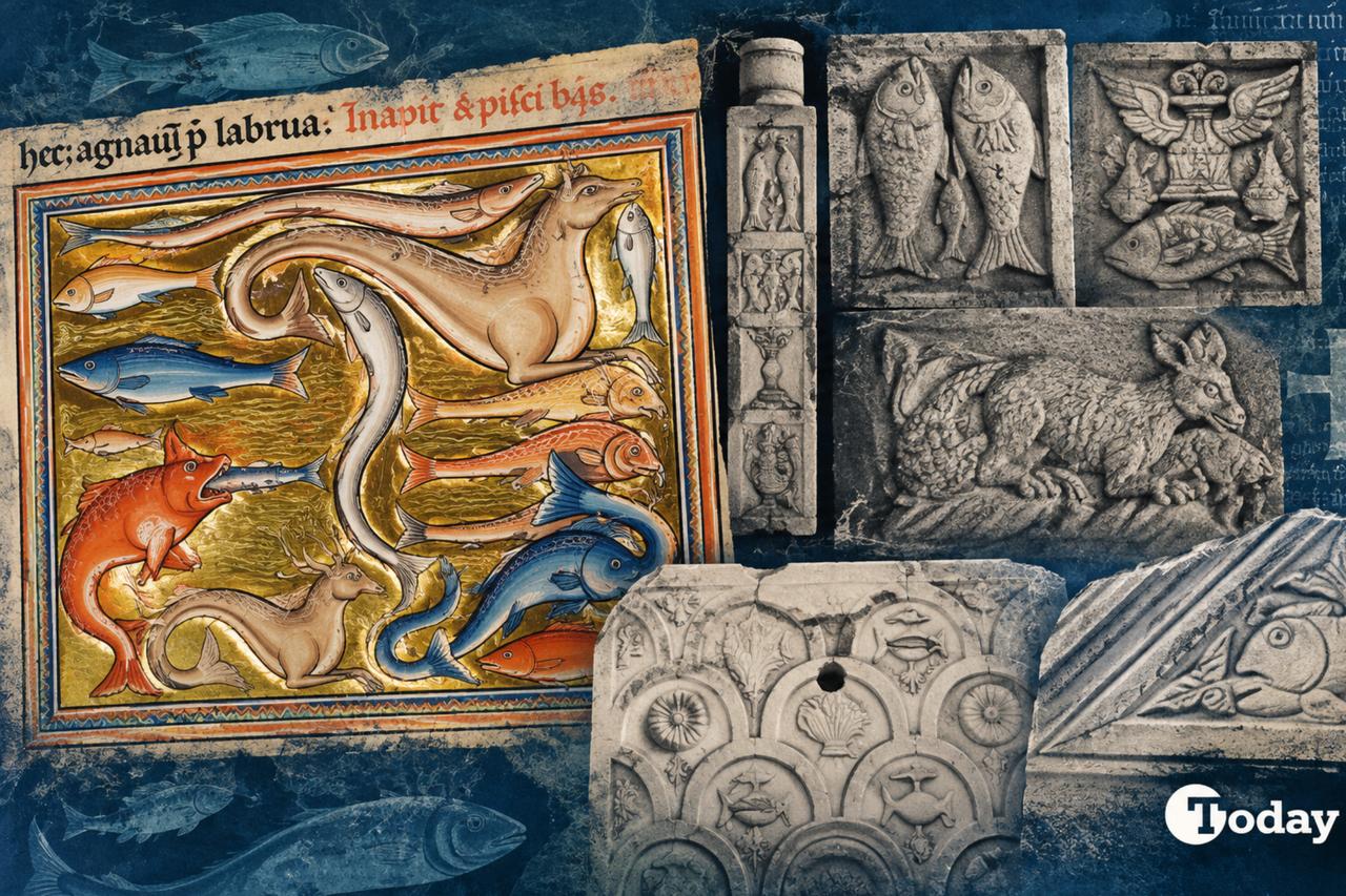 Not a proverb? Study links Byzantine fish carvings to the devil
