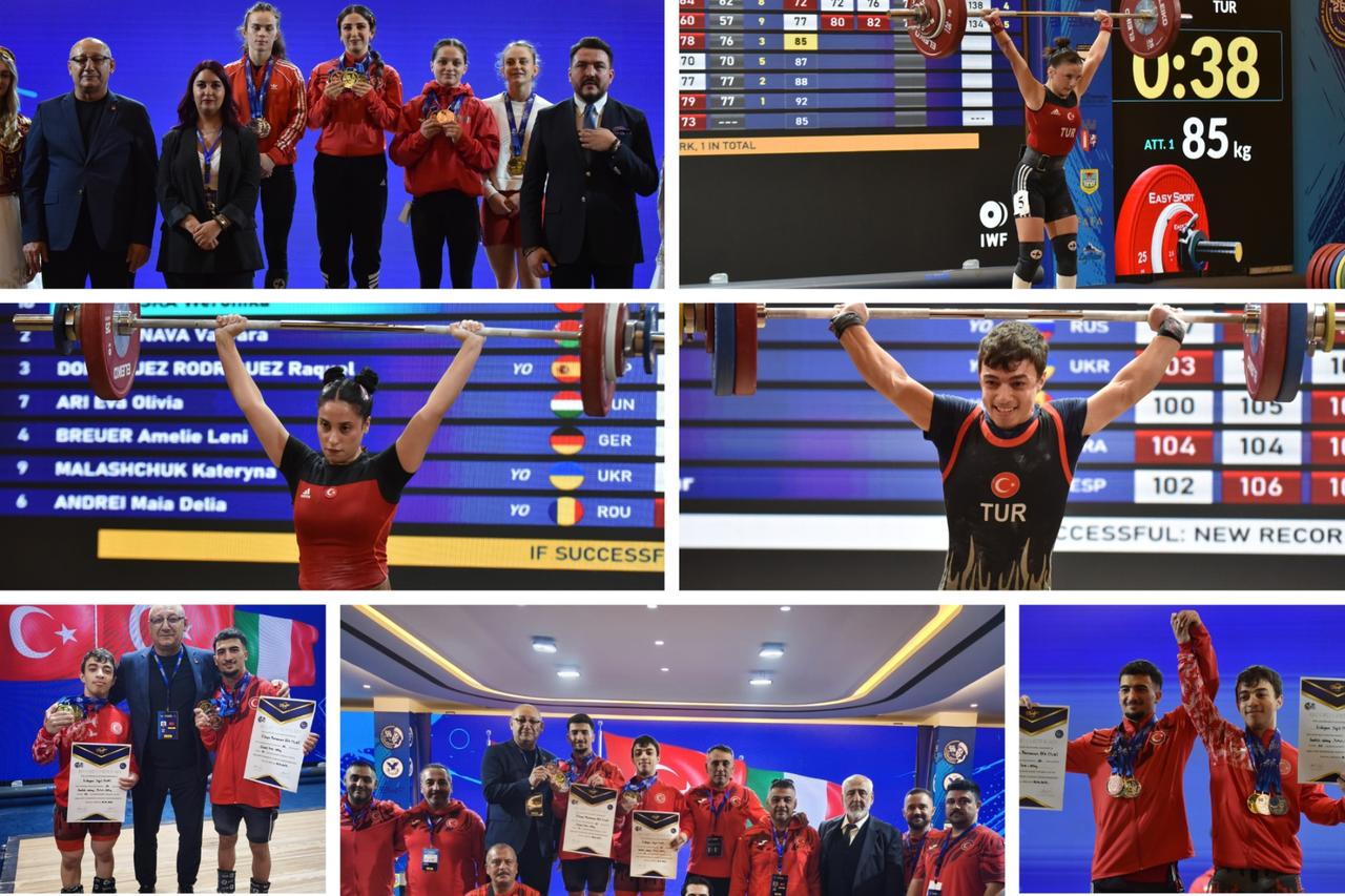 Türkiye opens European Weightlifting Championships with 14 medals, 5 records