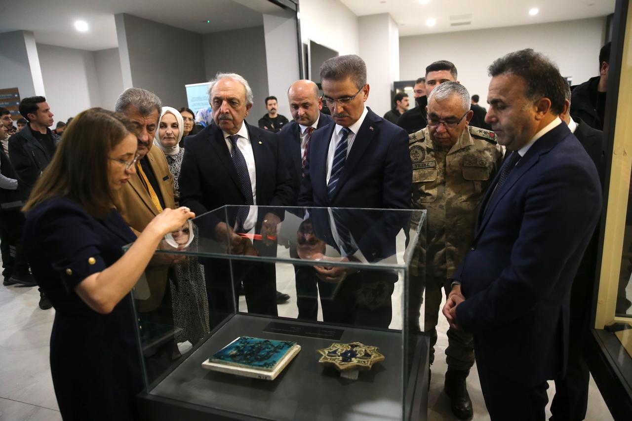 Artifacts from the Seljuk era and Sufi culture are on display at the Erzurum Museum. (AA Photo)