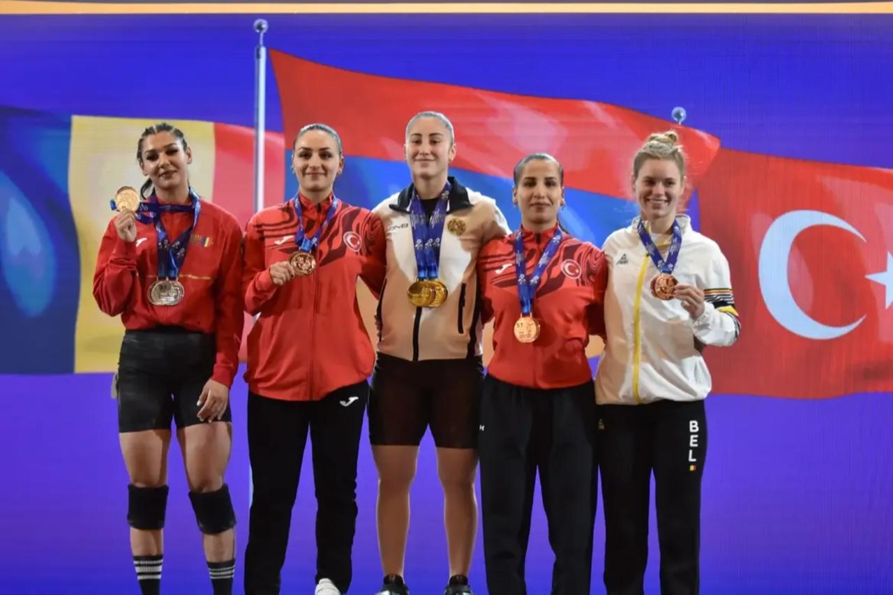 Türkiye's medal tally rises to 22 at European Junior and U23 Weightlifting Championships