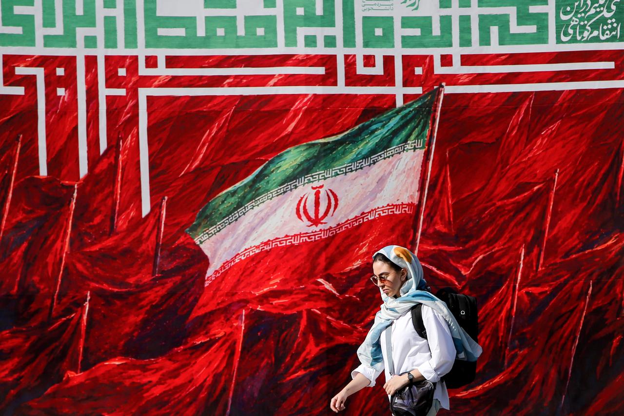 Residents continue their daily routines across business centers, shopping districts, and city streets despite escalating tensions between Iran and the United States on October 12, 2026 in Tehran, Iran. (AA Photo)