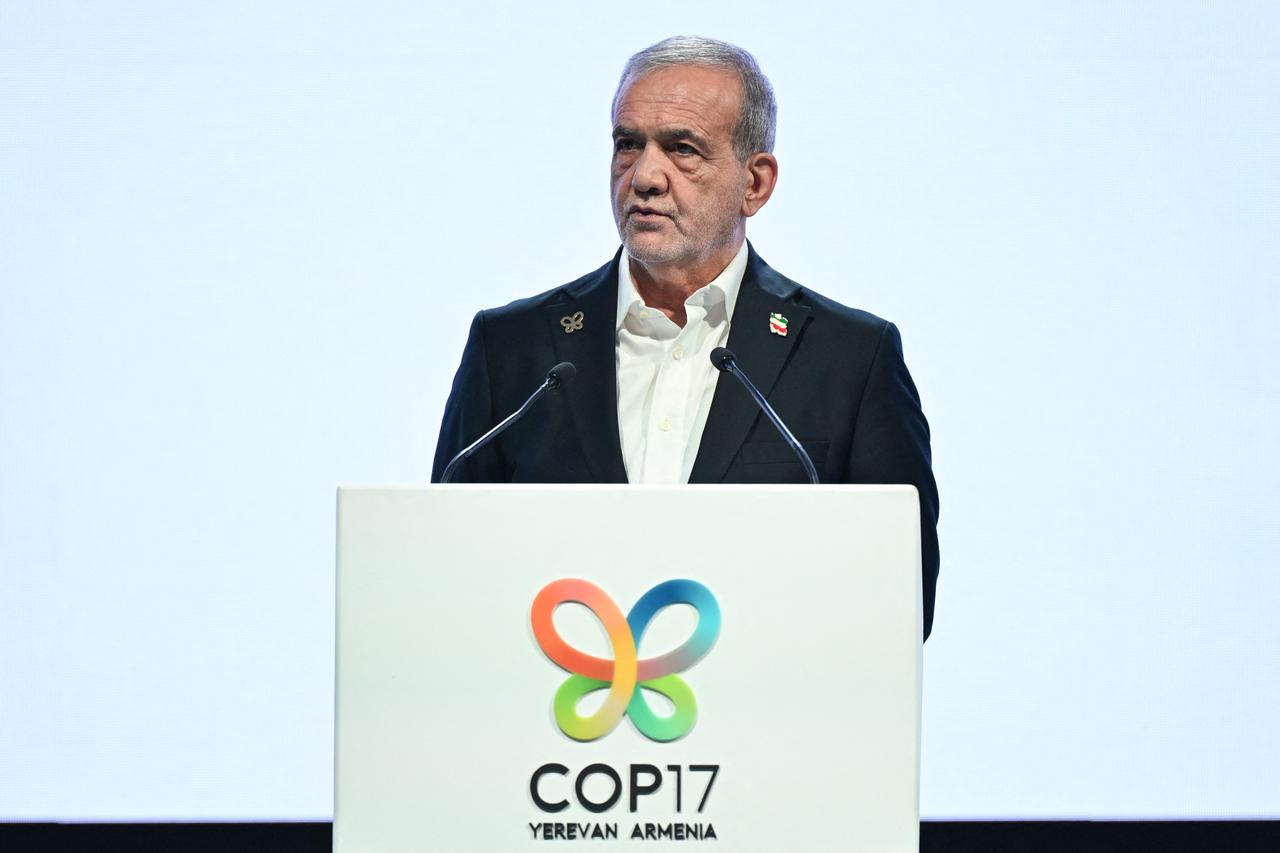 Iran's Pezeshkian calls Middle East conflicts 'ecocide,' urges global action