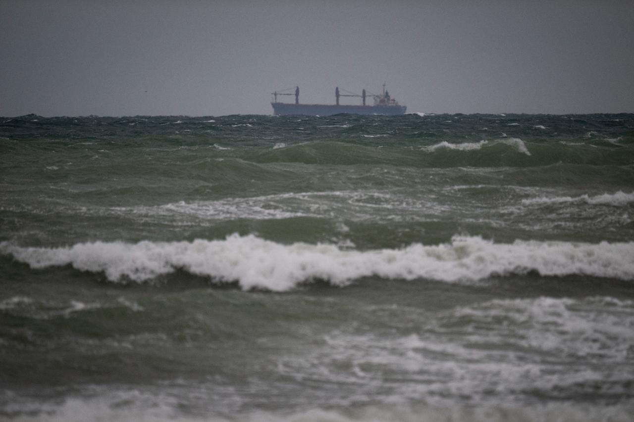 Blocked in Black Sea, Ukraine asks neighbors to let grain transit overland