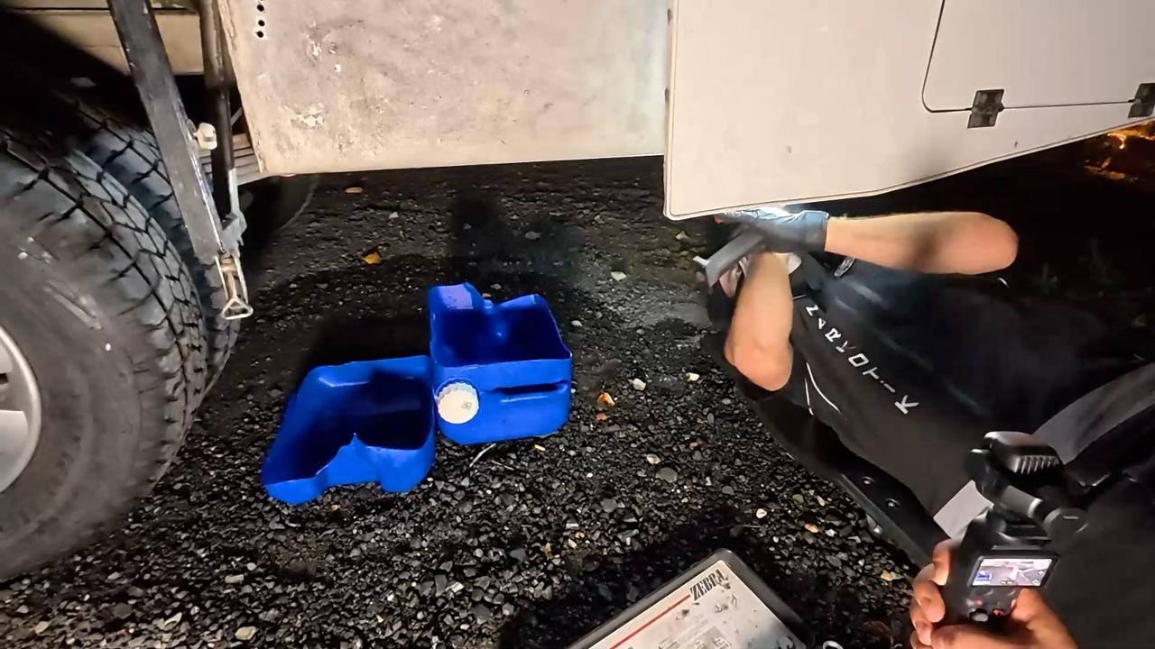 Two foreign nationals arrested in Istanbul after police uncovered a drug production operation involving a camper van similar to the mobile laboratory featured in the American television series Breaking Bad, Oct. 17, 2026. (AA Photo)