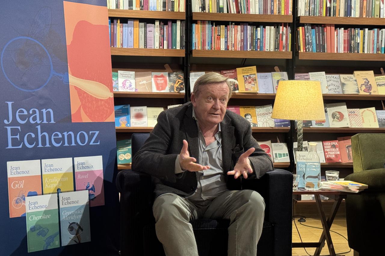French novelist Echenoz tells Istanbul readers of shift from sci-fi to real lives
