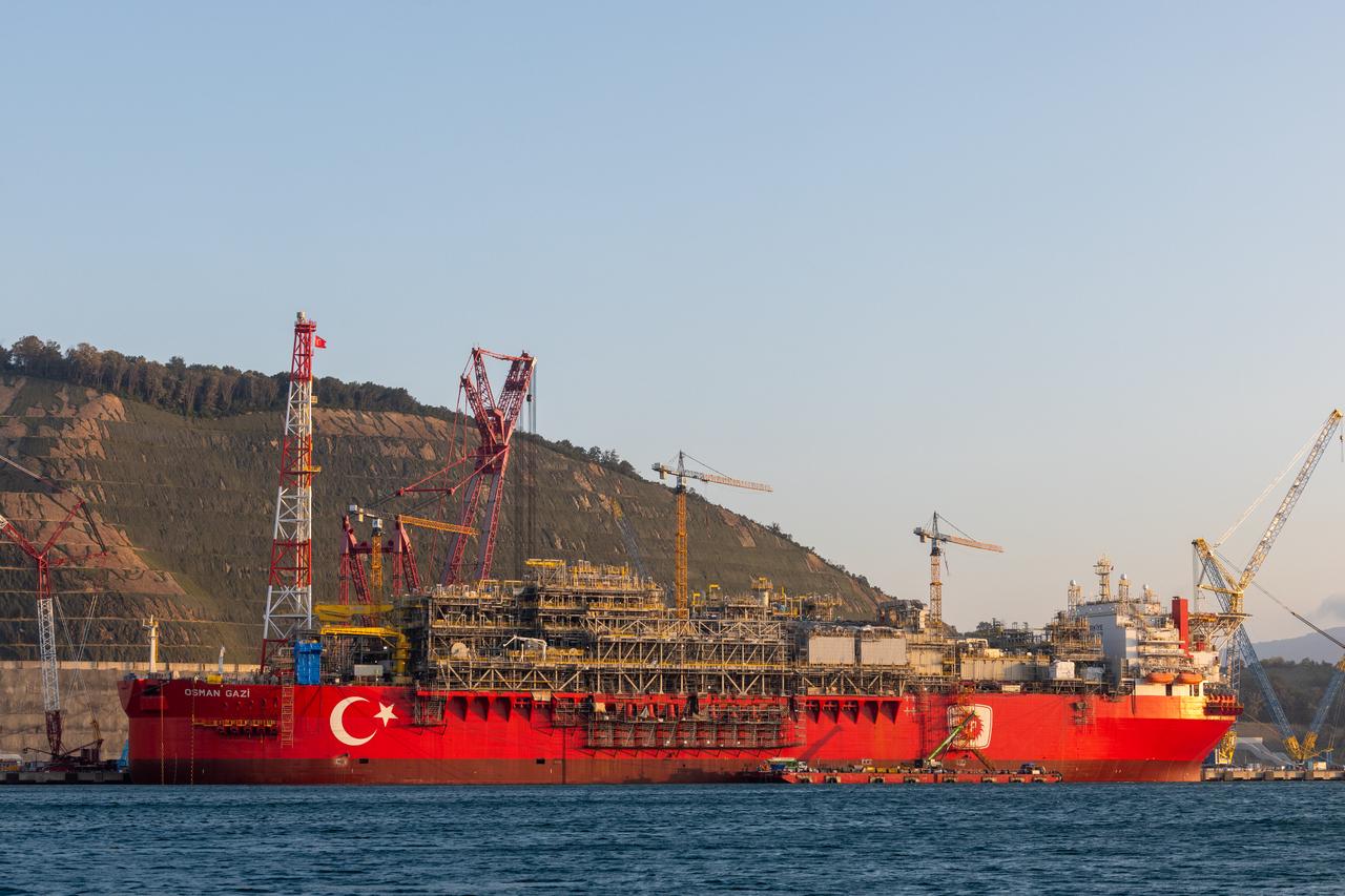 Osman Gazi heads to Black Sea to double Türkiye's gas output