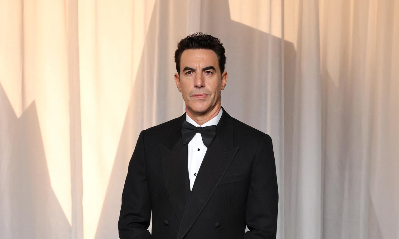 Sacha Baron Cohen attends the 6th Annual Academy Museum Gala Pictures in Los Angeles, California. U.S., Oct. 17, 2026 (AFP Photo)