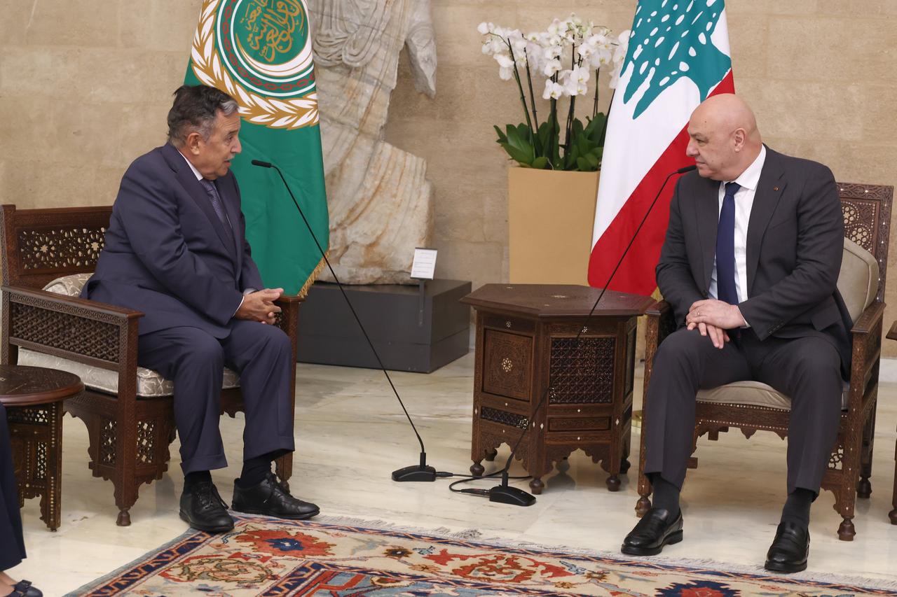 Lebanon president says Israel violating agreement, urges diplomatic solution