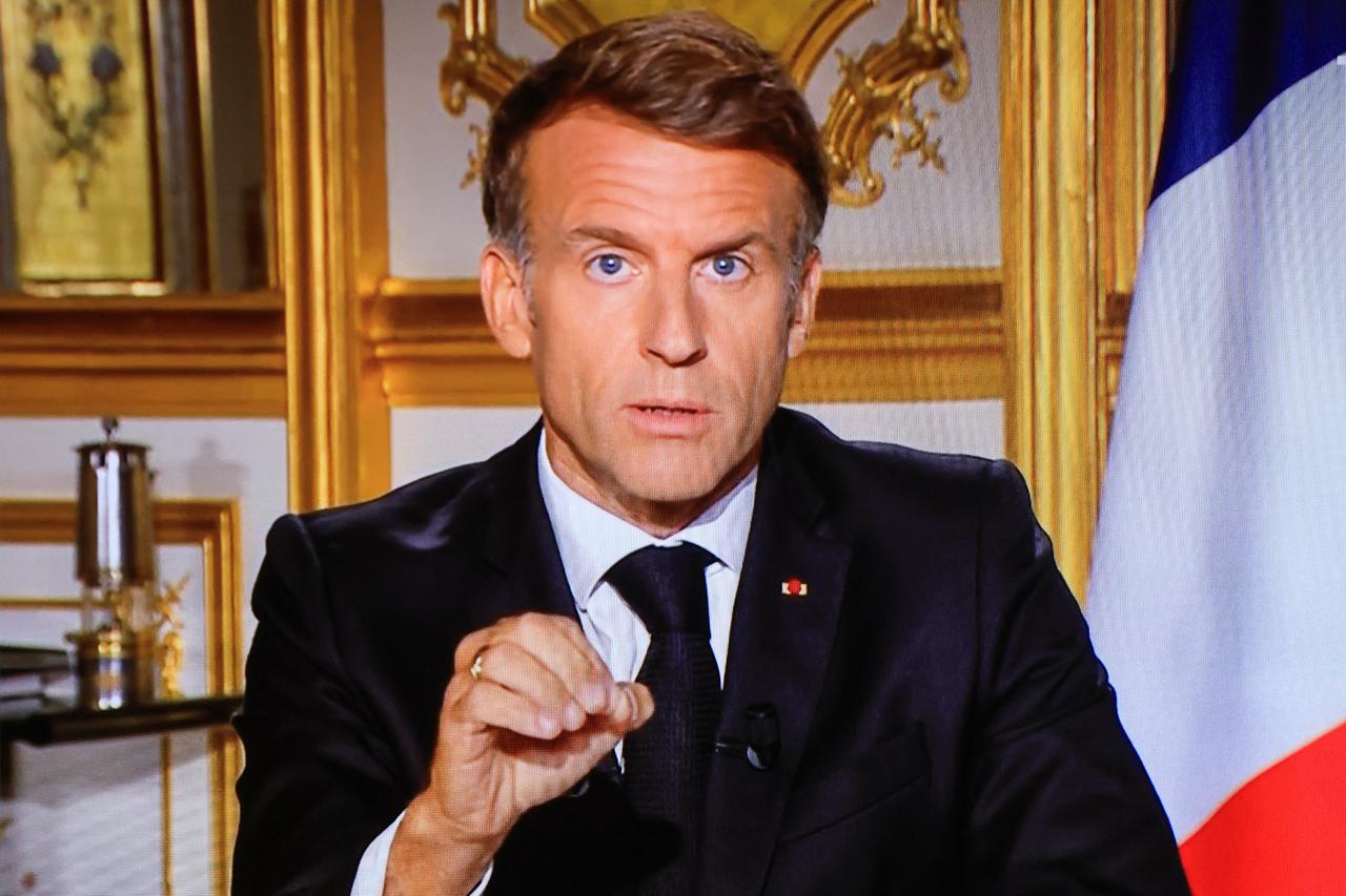 Macron condemns 'unbridled' violence after cost-of-living protests rock France