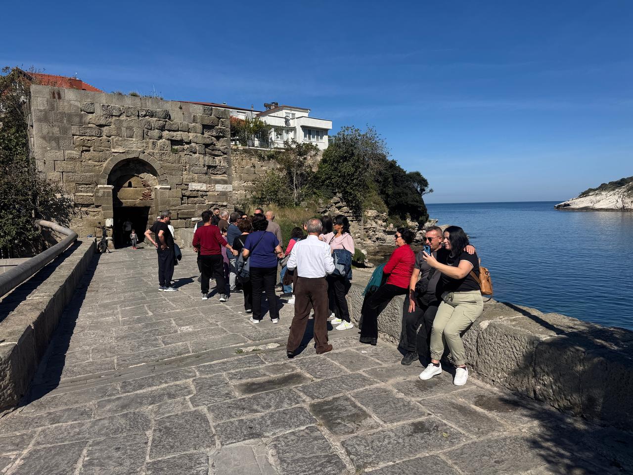 Amasra, on Türkiye’s Black Sea coast, welcomed over 1.3 million visitors in nine months. (AA Photo)