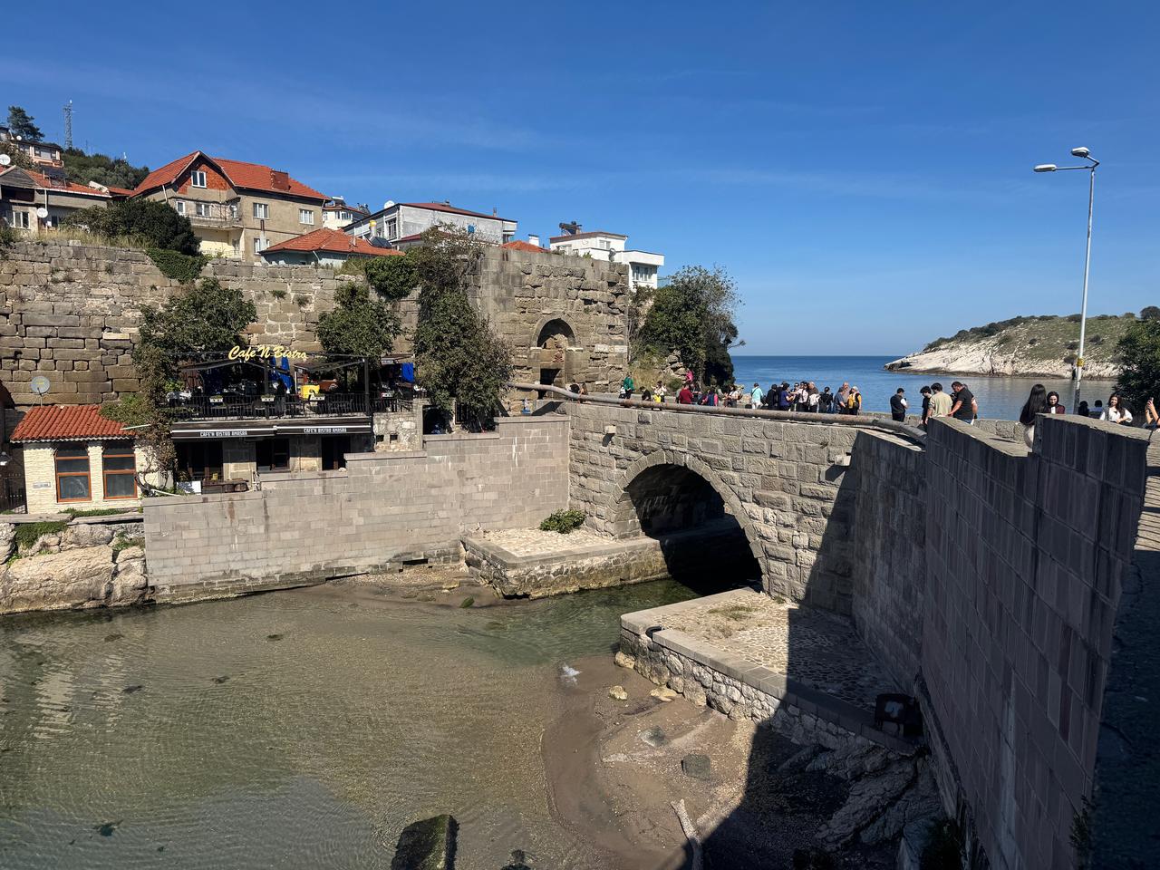Amasra, on Türkiye’s Black Sea coast, welcomed over 1.3 million visitors in nine months. (AA Photo)