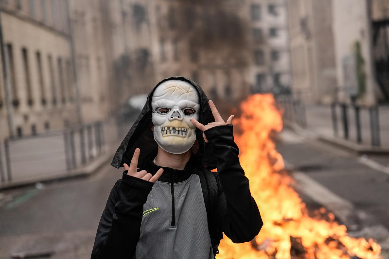 France’s high school protests spread as 735 schools affected by unrest