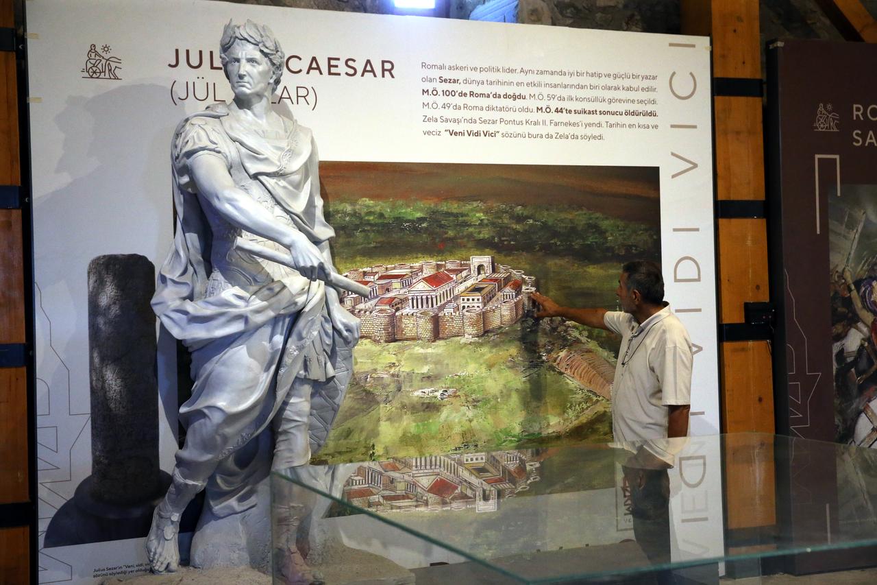 Caesar’s ‘Veni, Vidi, Vici’ becomes Zile’s museum brand