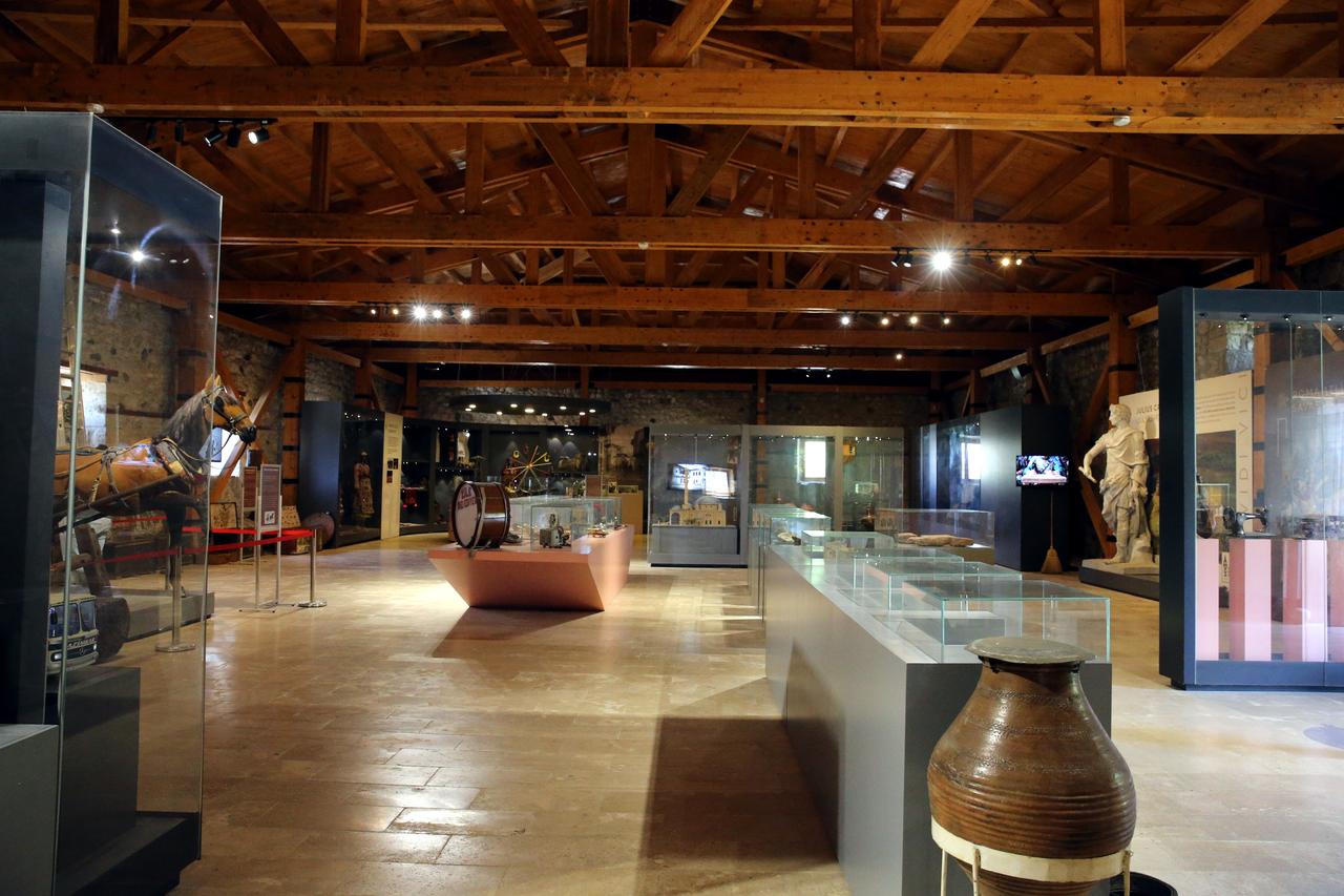 The interior of the Veni Vidi Vici City Museum in Zile brings together archaeological objects, traditional artifacts, models and displays tracing the district's history from the Roman era to more recent times. (AA Photo)
