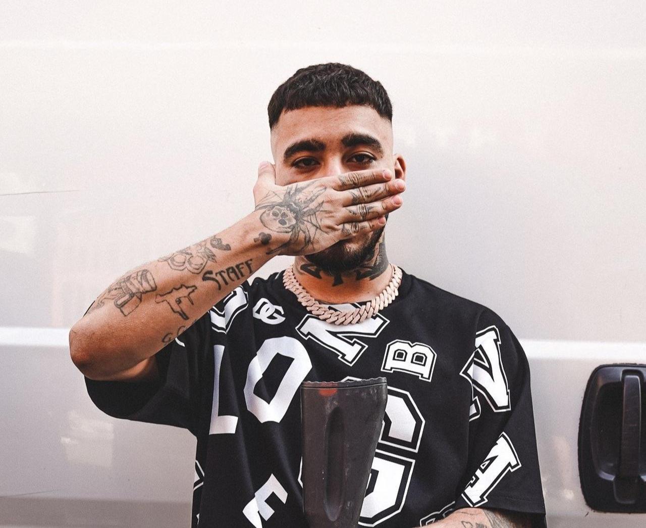 Turkish rapper UZI poses for album visuals. (Photo by Hakan Uc)