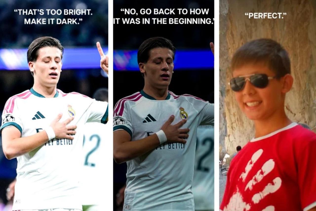 Real Madrid joins new trend with Arda Guler's childhood photo