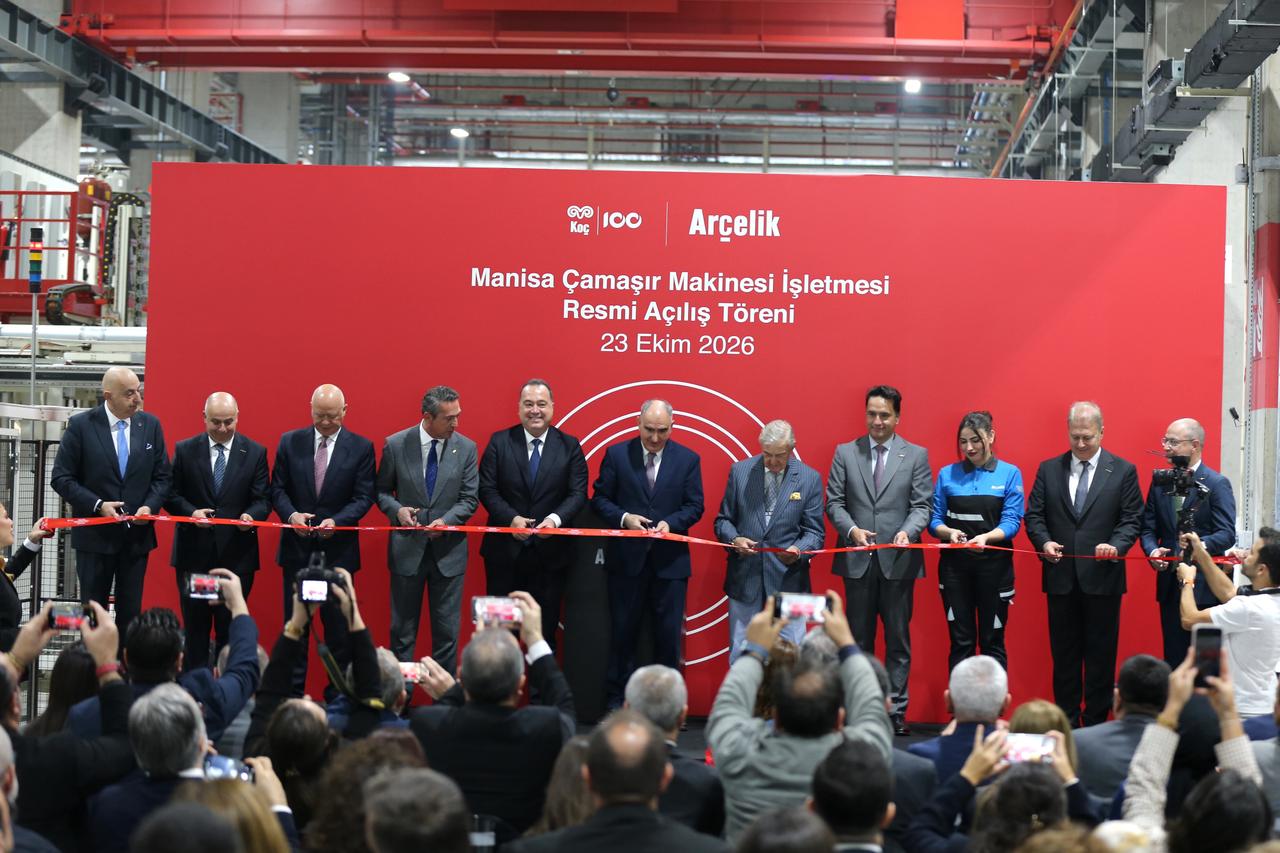 Arcelik opens €200M washing machine plant in Türkiye's Manisa