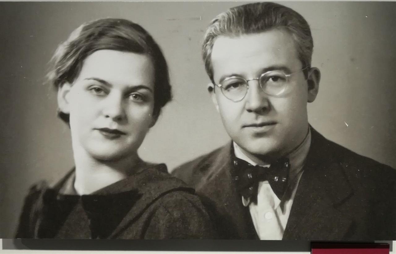 Sabahattin Ali and his wife, Aliye Ali. (Photo via Wikimedia)