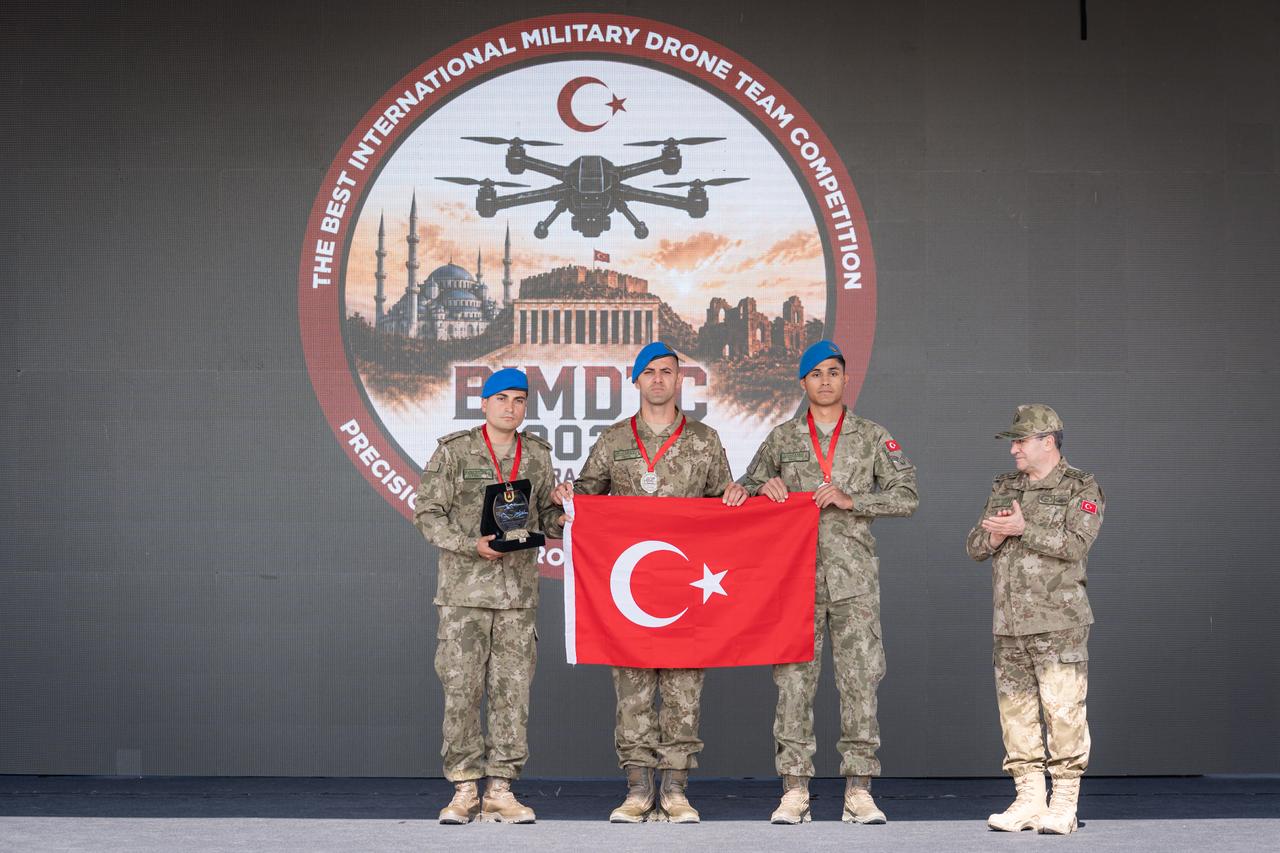 Turkish army team wins first international military drone competition