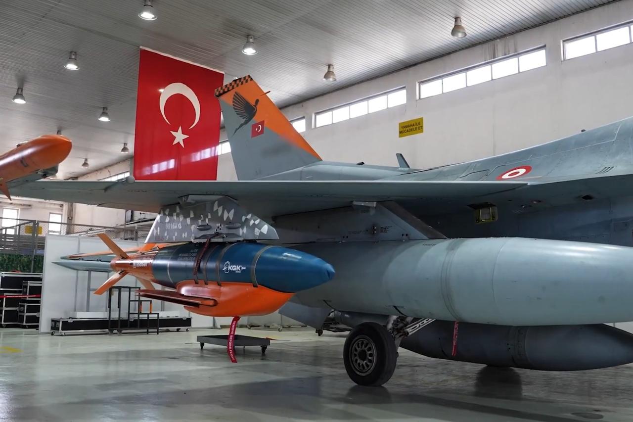 Aselsan's KGK-84 wing kit clears first qualification firing from F-16