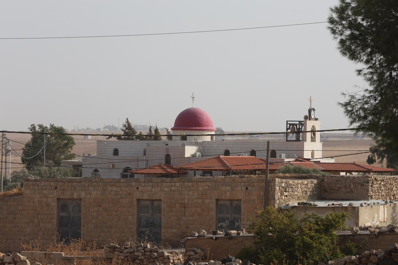 A view from the Greek Orthodox church in the village of Hamoud, Karak Governorate, southern Jordan, on October 24, 2026. (AA Photo)