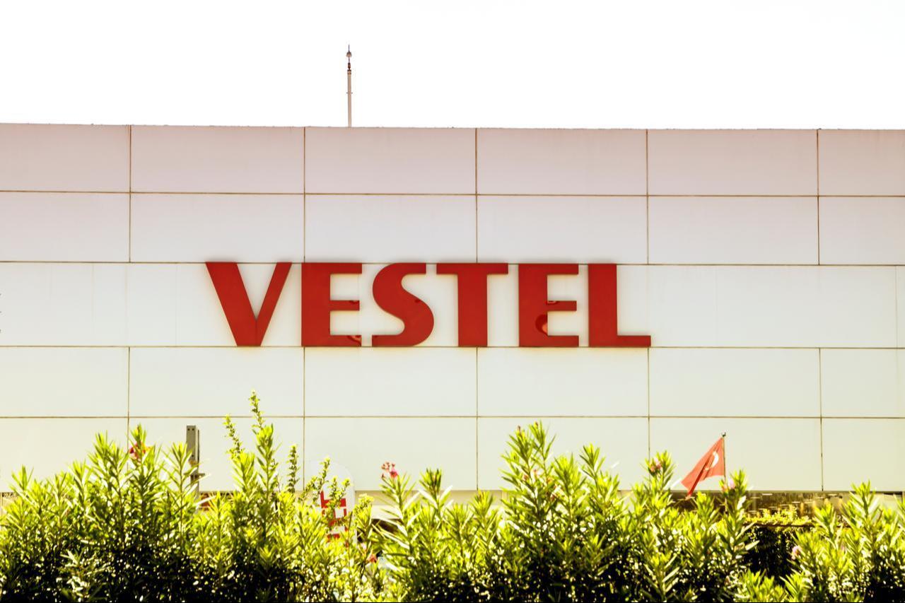 The entrance of Turkish home appliances manufacturer Vestel’s facility in Izmir, Türkiye. (Adobe Stock Photo)