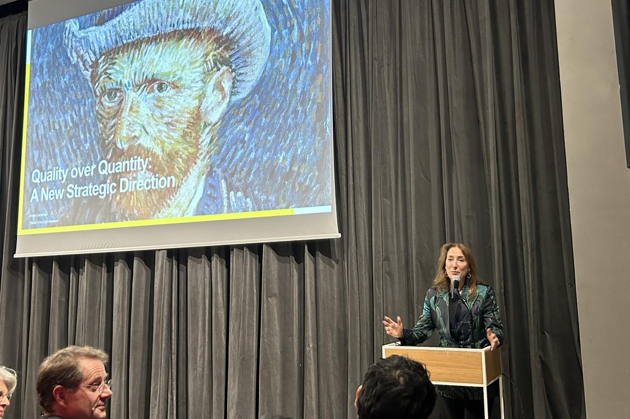 Van Gogh Museum shifts focus from visitor numbers to quality, director says in Istanbul