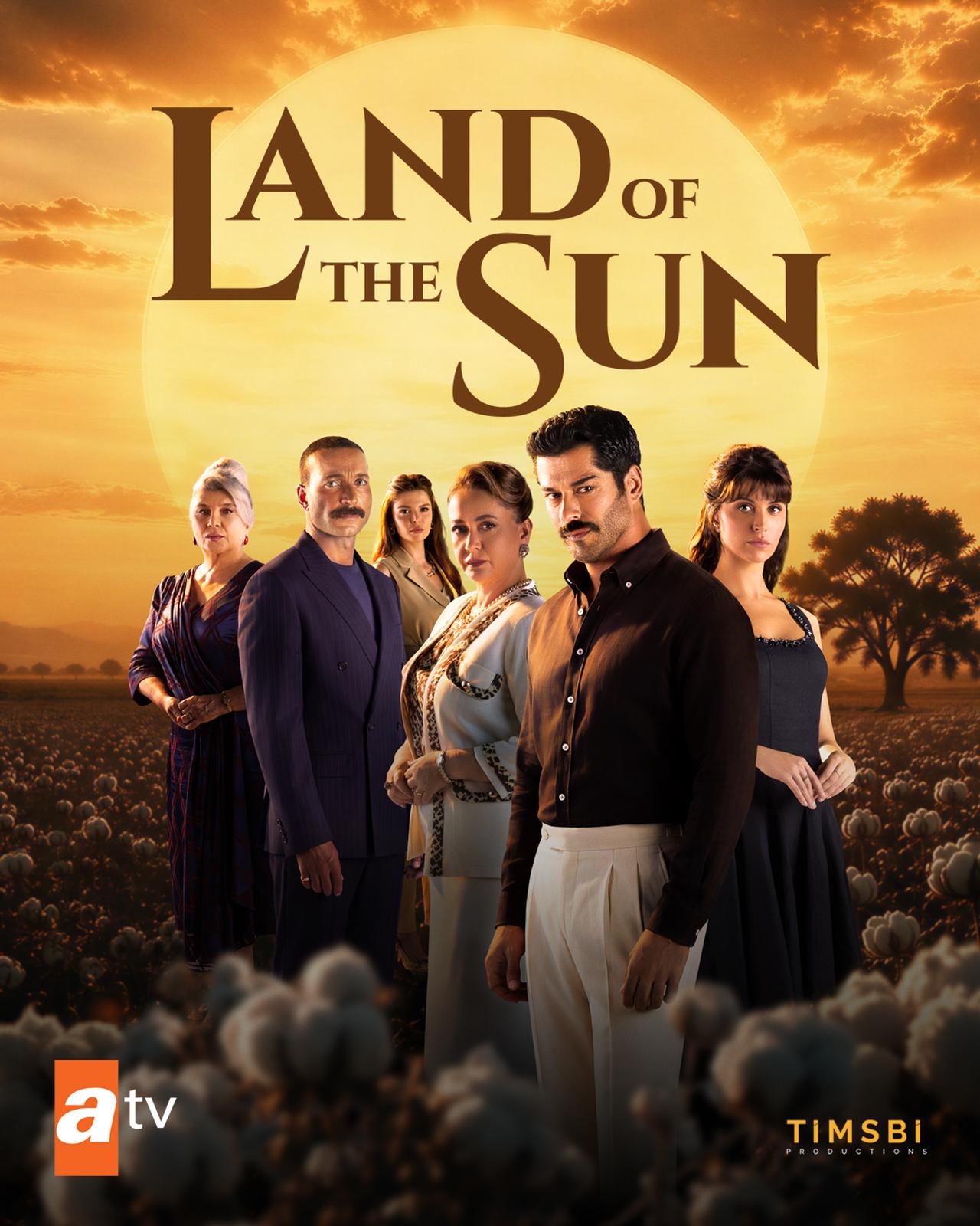 The official poster of the series 'The Land of the Sun.' (Photo via X/@atv)