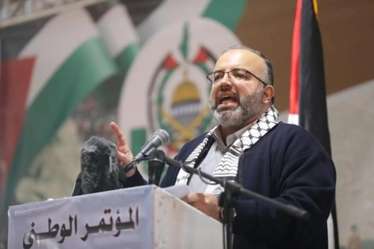 Photo shows Ali al-Amoudi, head of Hamas’ political wing in Gaza, accessed on Oct. 3, 2026. (Photo via X)