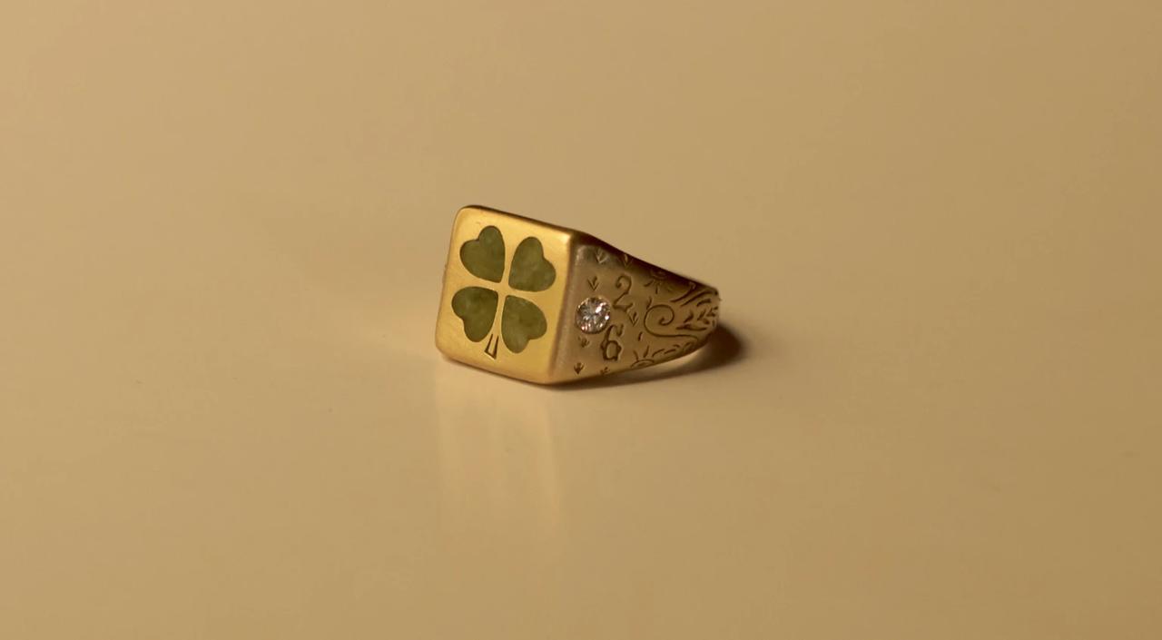 The 2026 Rings Award, designed by Emily Adams Bode Aujla. (Photo via creators.instagram.com)