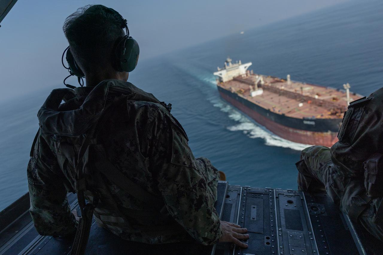 US Hormuz mission keeps Gulf oil flowing, but strains carriers and crews