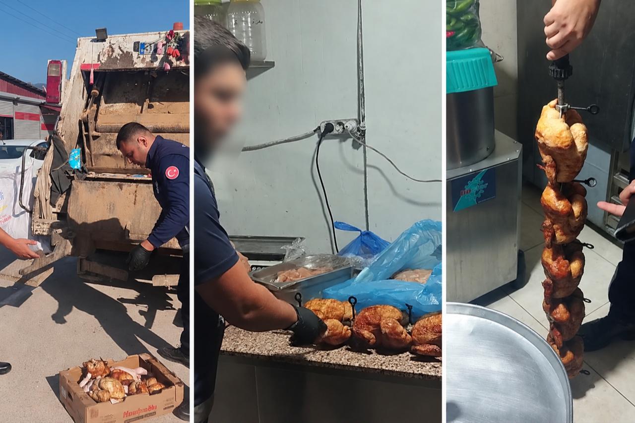 Spoiled chicken seized at restaurant in Türkiye's Hatay during inspection