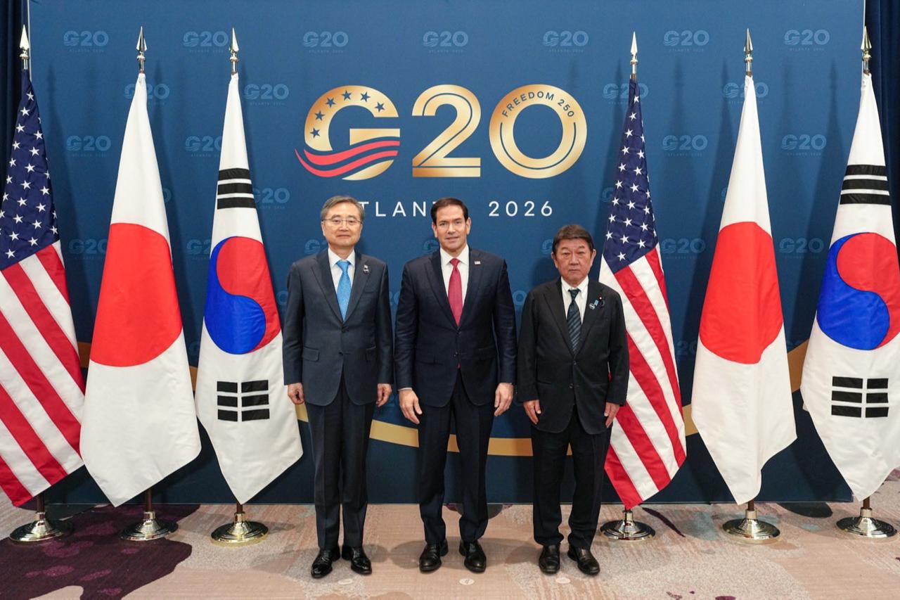 US, South Korea, Japan reaffirm commitment to North Korea denuclearization
