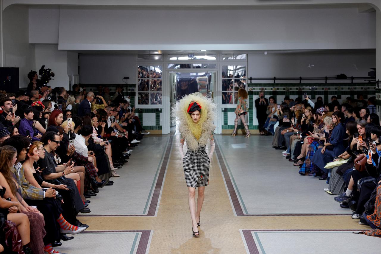 Westwood's night gown summer meets fashion's 'precarious' moment