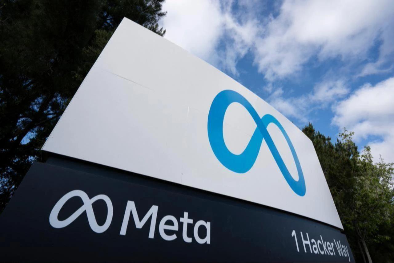 Meta signage stands outside the company’s headquarters in Menlo Park, California, U.S., April 30, 2022. (Adobe Stock Photo)