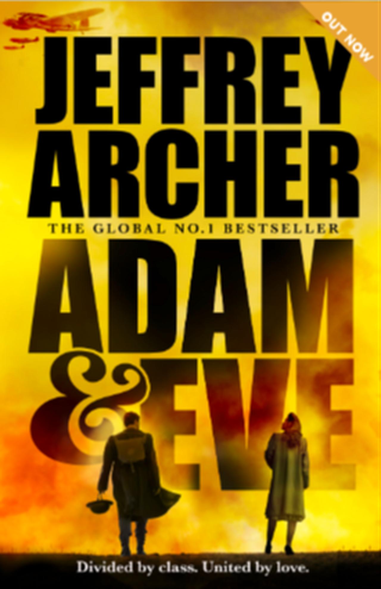 The cover of Adam & Eve, which Jeffrey described as his final novel after 50 years of storytelling. (Photo via jeffreyarcher.com)