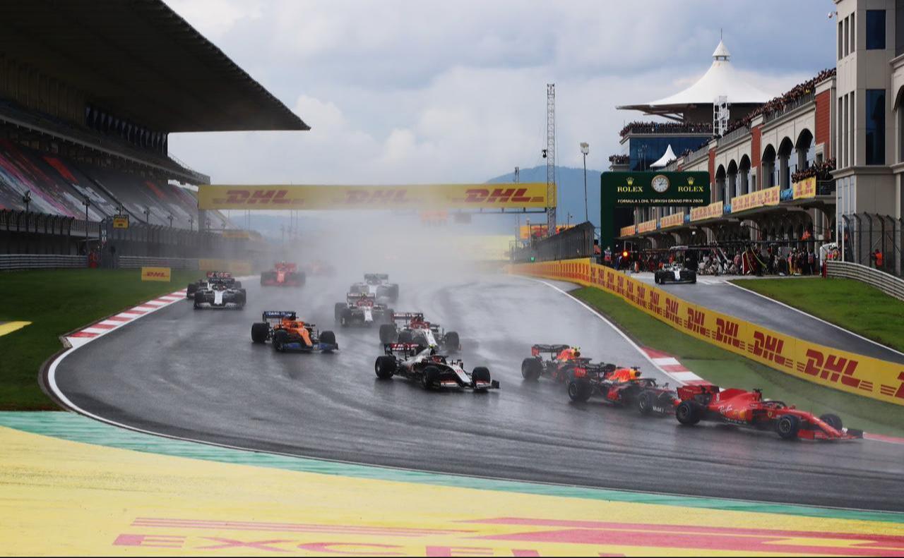 The Turkish Grand Prix was held in Istanbul, Türkiye, November, 2020. (Photo via Tolga Bozoglu)