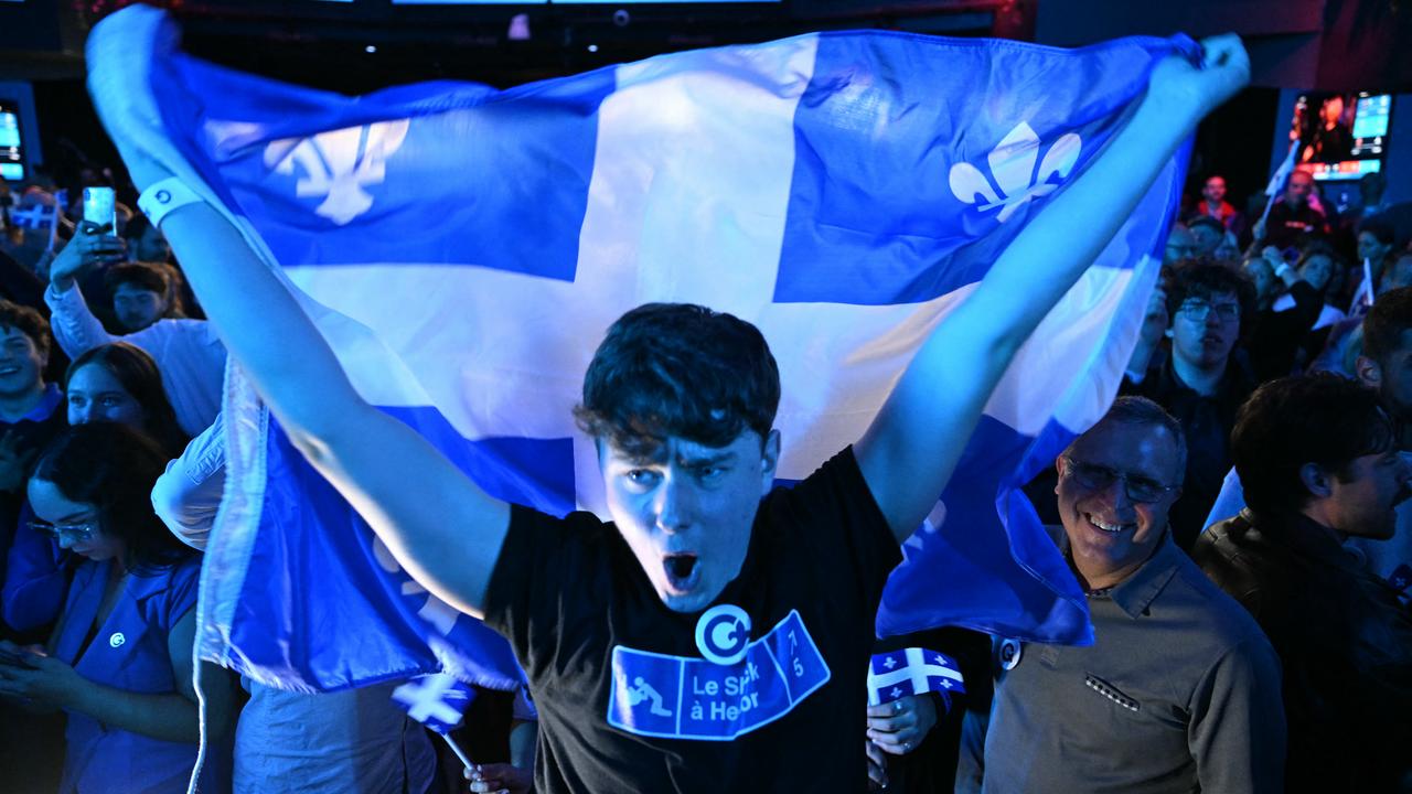 Quebec separatists win election, plan referendum after Trump leaves office