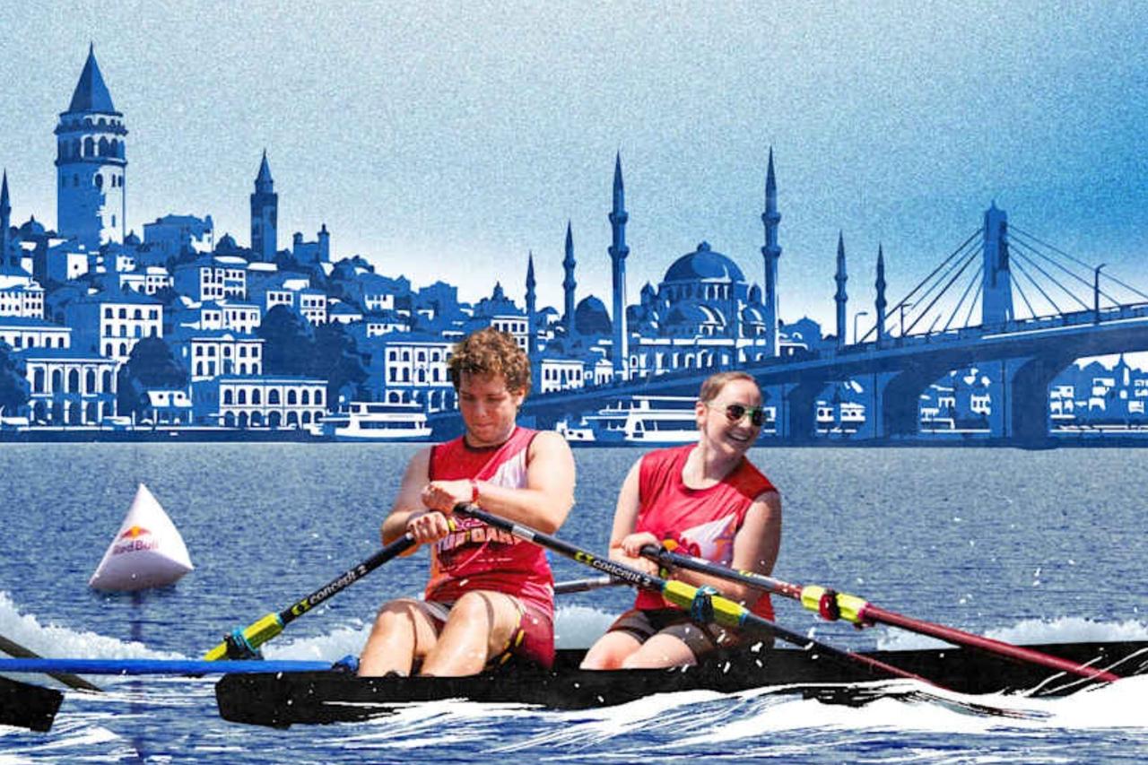 Red Bull Rowing mixes tug-of-war with boat racing at Tersane Istanbul