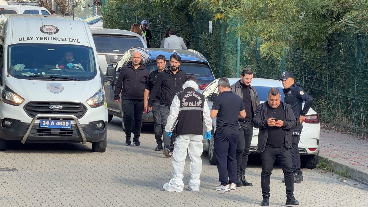 Officials inspect the school after a high school student, wearing a uniform, stabbed and injured students at her former middle school in Basaksehir, Istanbul, Türkiye, Oct. 6, 2026. (IHA Photo)