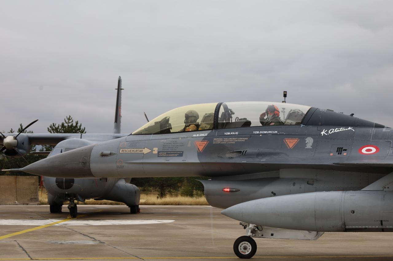 Turkish Air Force's new 403rd Test Squadron completes first flight with F-16