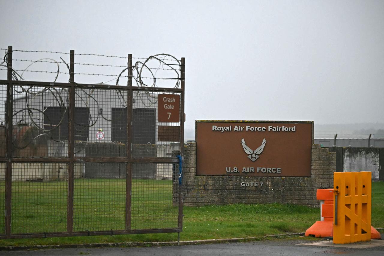 UK police make 7th arrest in RAF Fairford probe as US pulls bombers over 'threats'